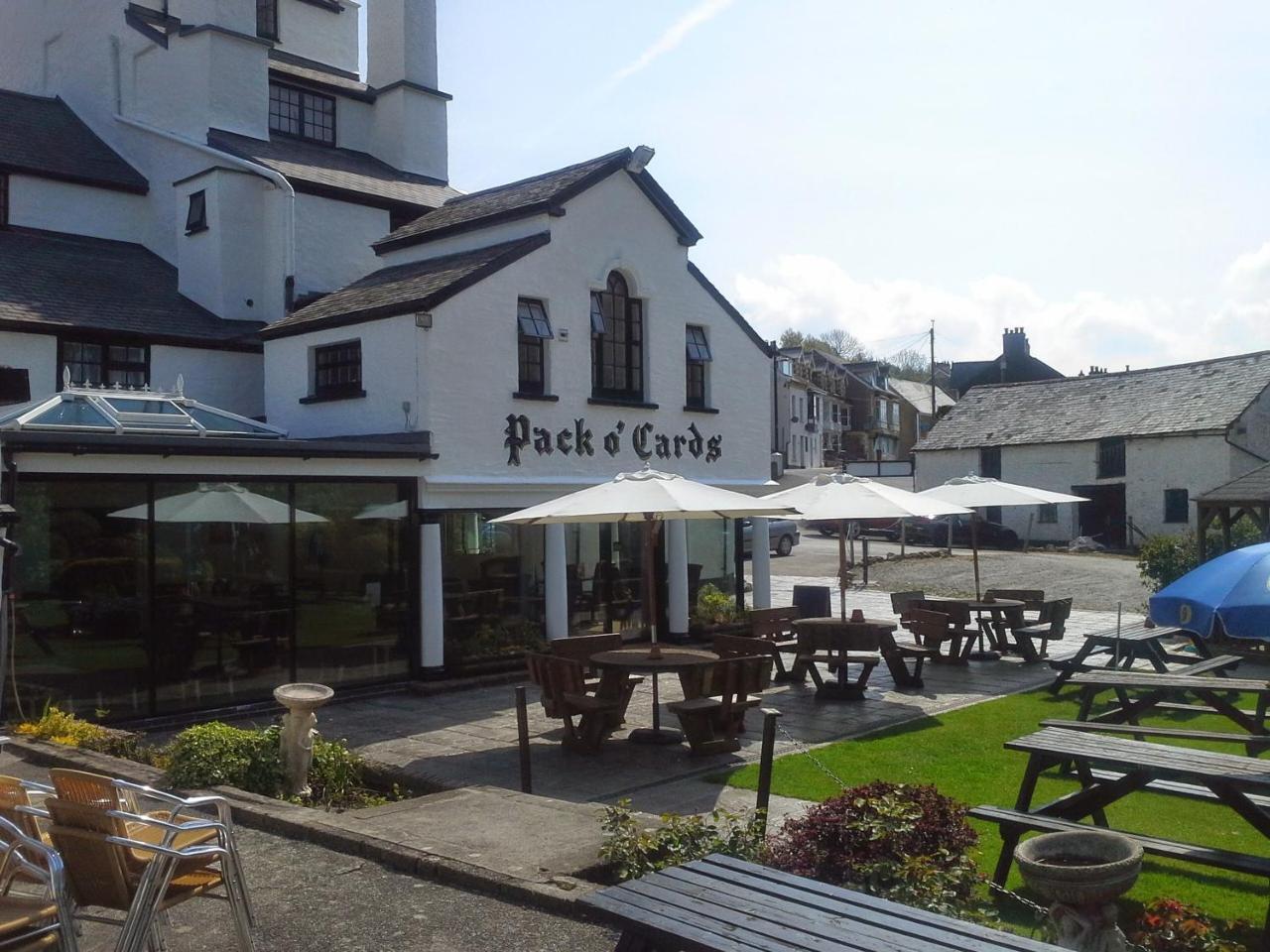 The Pack O' Cards Hotell Combe Martin Exteriör bild