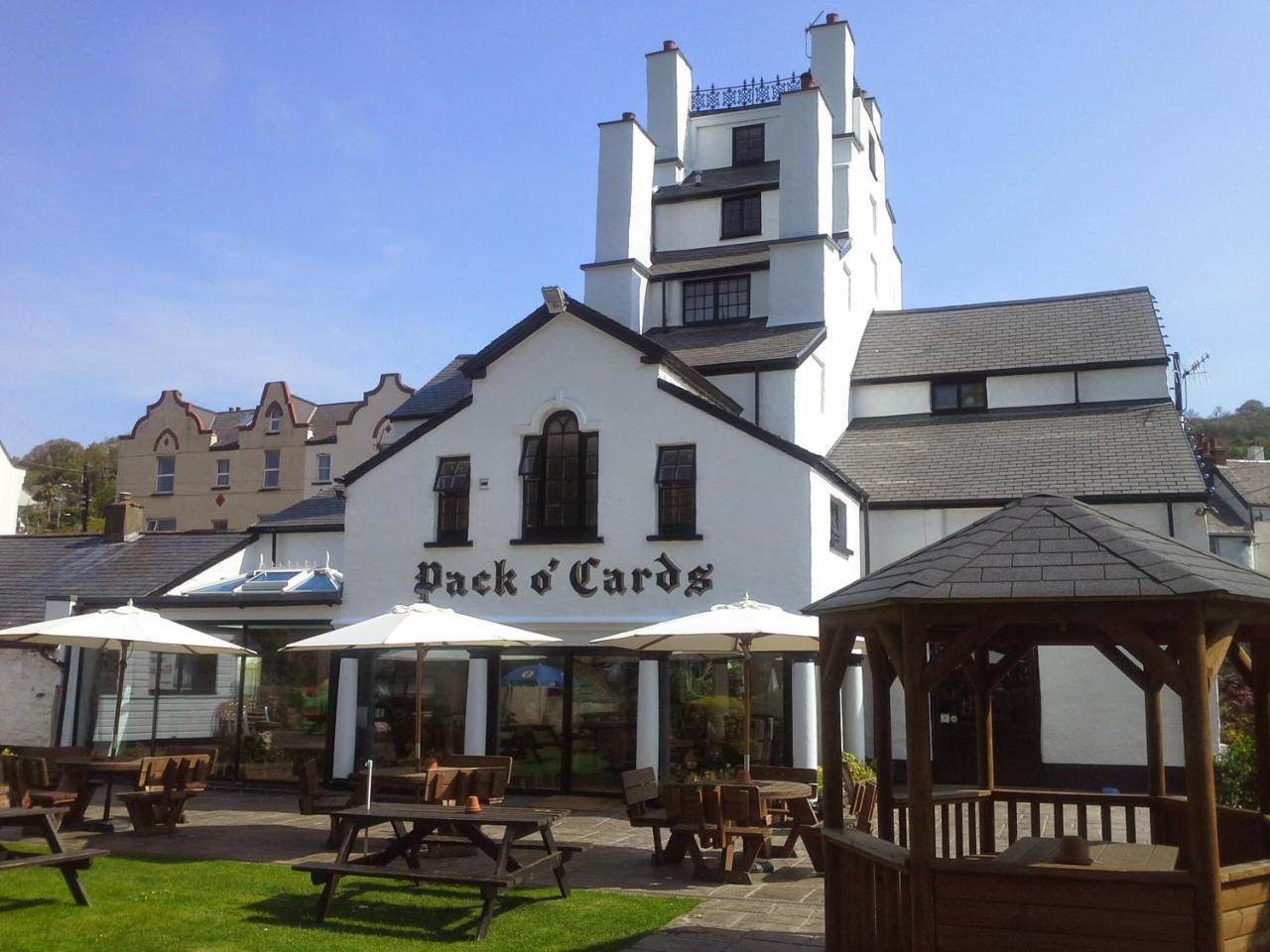 The Pack O' Cards Hotell Combe Martin Exteriör bild